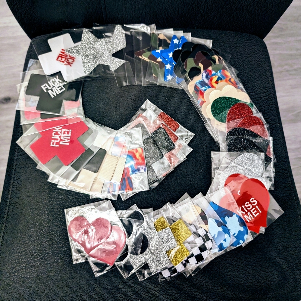 SOLD 53 Pairs Assorted Pasties 2